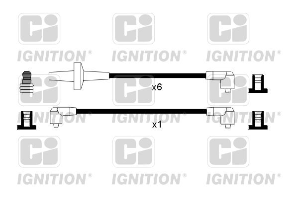 QUINTON HAZELL Augstsprieguma vadu komplekts XC585